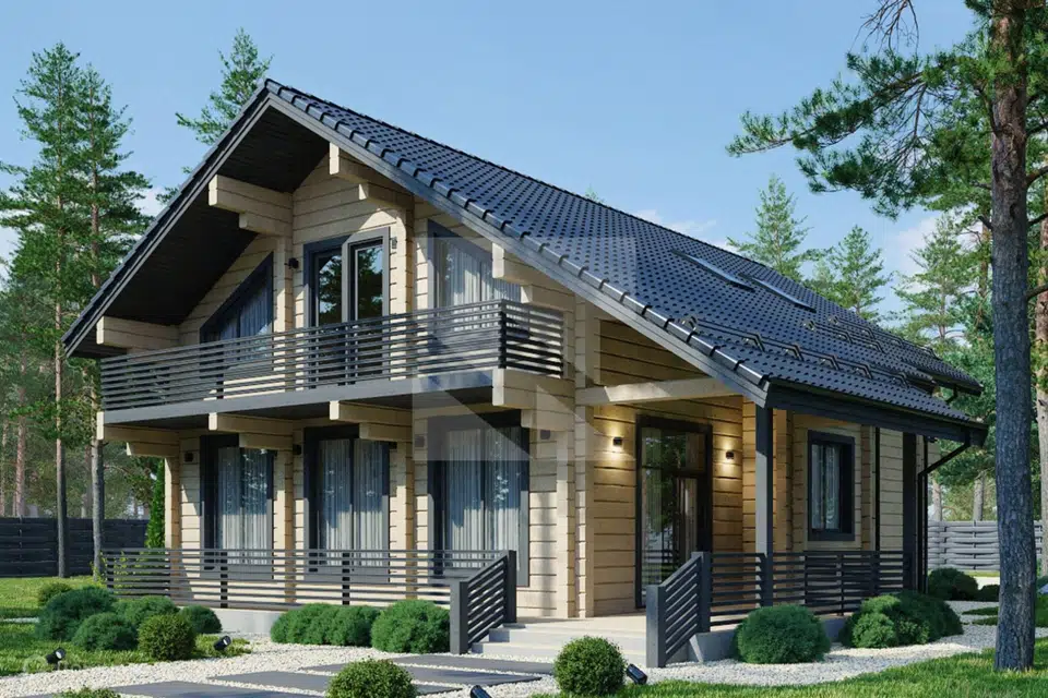 Быстровозводимый дом в Северскую под ключ с доставкой