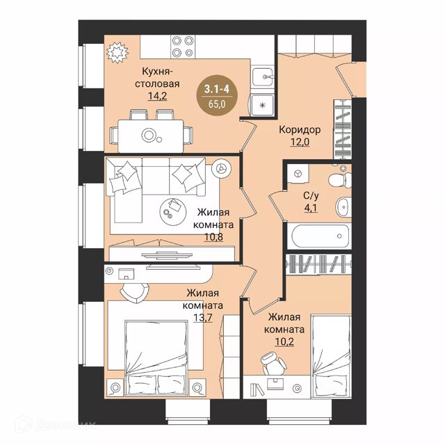 Купить Квартиру В Вологде 3 Заречье