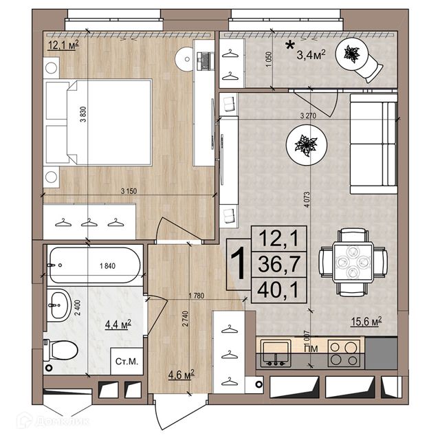 Купить Однокомнатную Квартиру Жуковский Вторичное