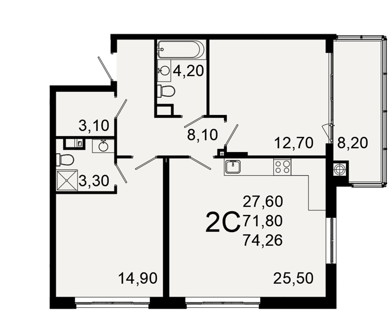 Как посчитать площадь планировки откосов - 87 фото
