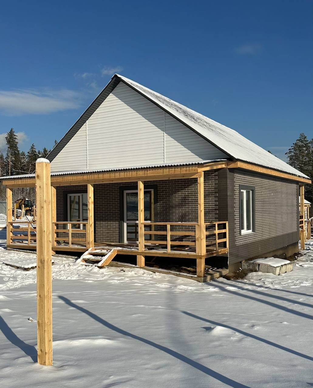 Фото проекта дома Дом семейный с гаражом