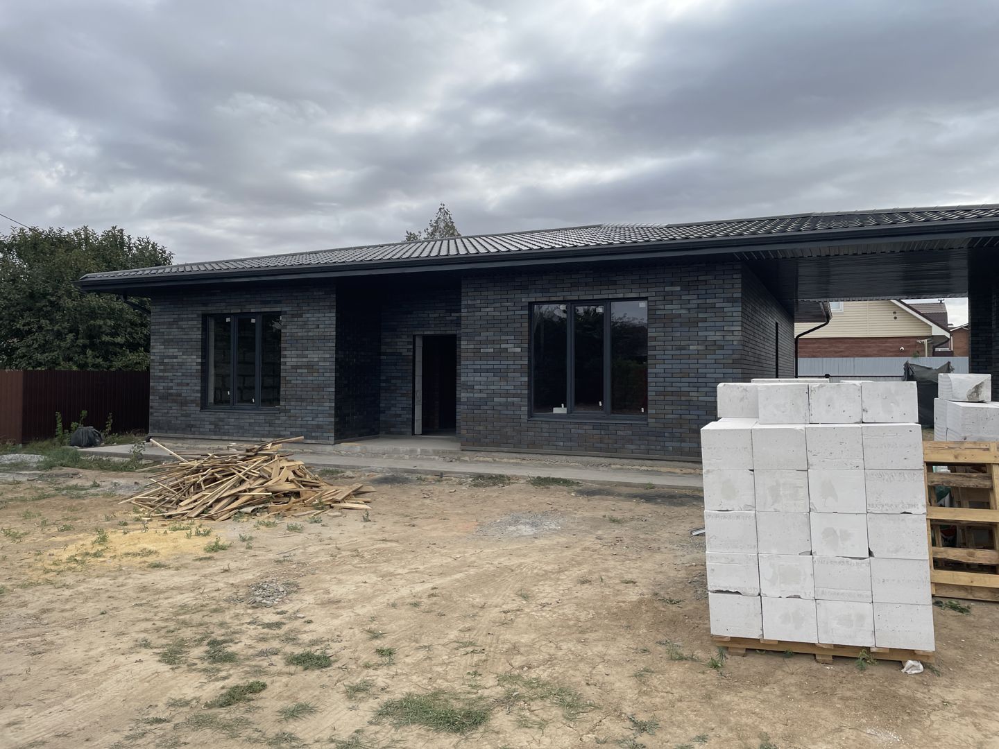 Фото проекта дома Одноэтажный дом 130 м.кв.