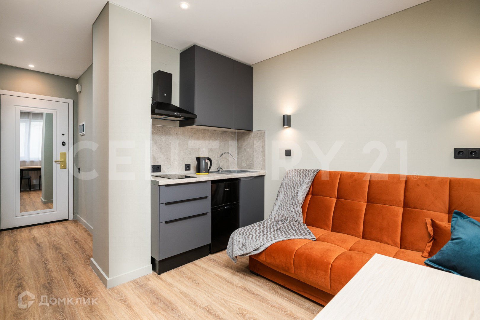 Снять апартаменты-студию, 16 м² по адресу Москва, Ленинский проспект ...