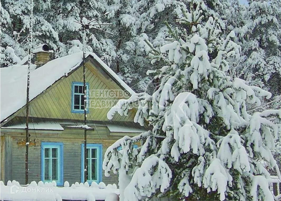 Дом В Деревне Зимой Фото