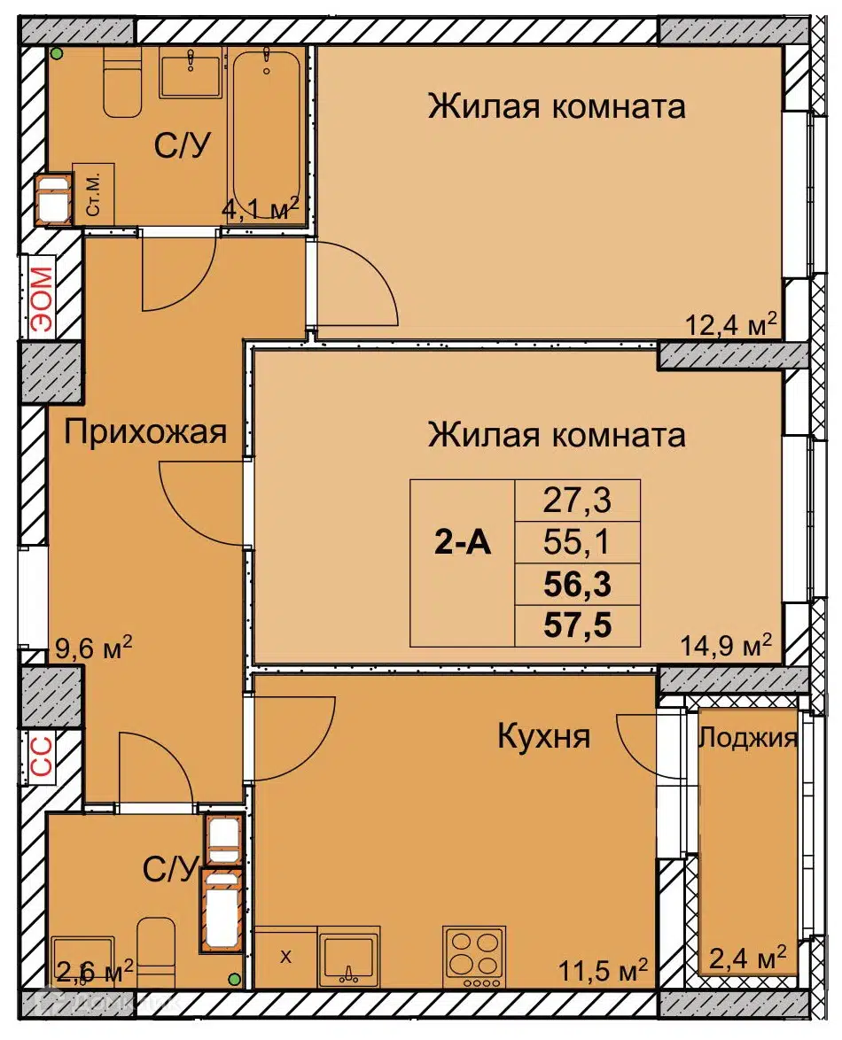 ЖК Тетра Нижегородская область от официального застройщика Разумные  инвестиции: цены и планировки квартир, ход строительства, срок сдачи,  отзывы покупателей, ипотека, акции и скидки — Домклик