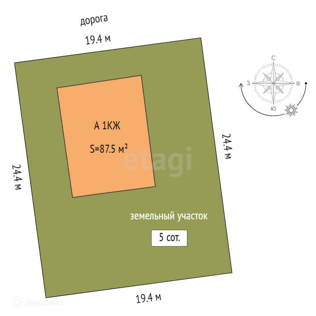 Купить дом, 87.5 м² по адресу Тюменский район, село Перевалово за 2 777 ...