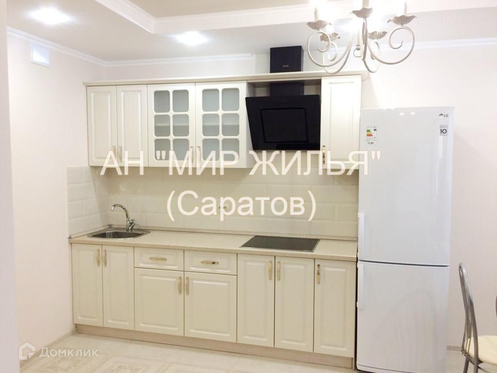 Снять студию, 48 м² по адресу Саратов, улица имени В.Н. Симбирцева, 40Б, 12  этаж по цене 35 000 руб. в месяц - Домклик — поиск, проверка, безопасная  сделка с жильем в офисе Сбербанка.