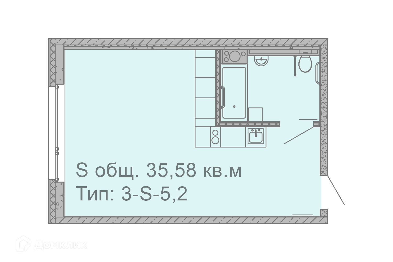 Купить апартаменты-студию, 35.58 м² по адресу Санкт-Петербург, улица  Салова, 61, 13 этаж, метро Бухарестская за 9 479 200 руб. в Домклик —  поиск, проверка, безопасная сделка с жильем в офисе Сбербанка.