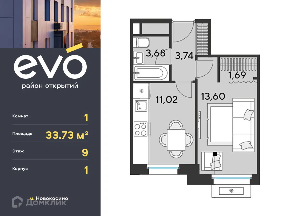 ЖК EVO (Эво) Московская область от официального застройщика DOGMA: цены и  планировки квартир, ход строительства, срок сдачи, отзывы покупателей,  ипотека, акции и скидки — Домклик