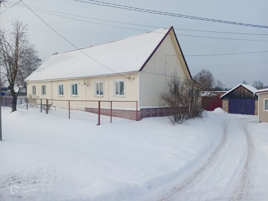 Купить часть дома по адресу Владимирская область, Гусь-Хрустальный район,  посёлок Красное Эхо, улица 8 Марта, 12 за 1 300 000 руб. в Домклик — поиск,  проверка, безопасная сделка с жильем в офисе Сбербанка.