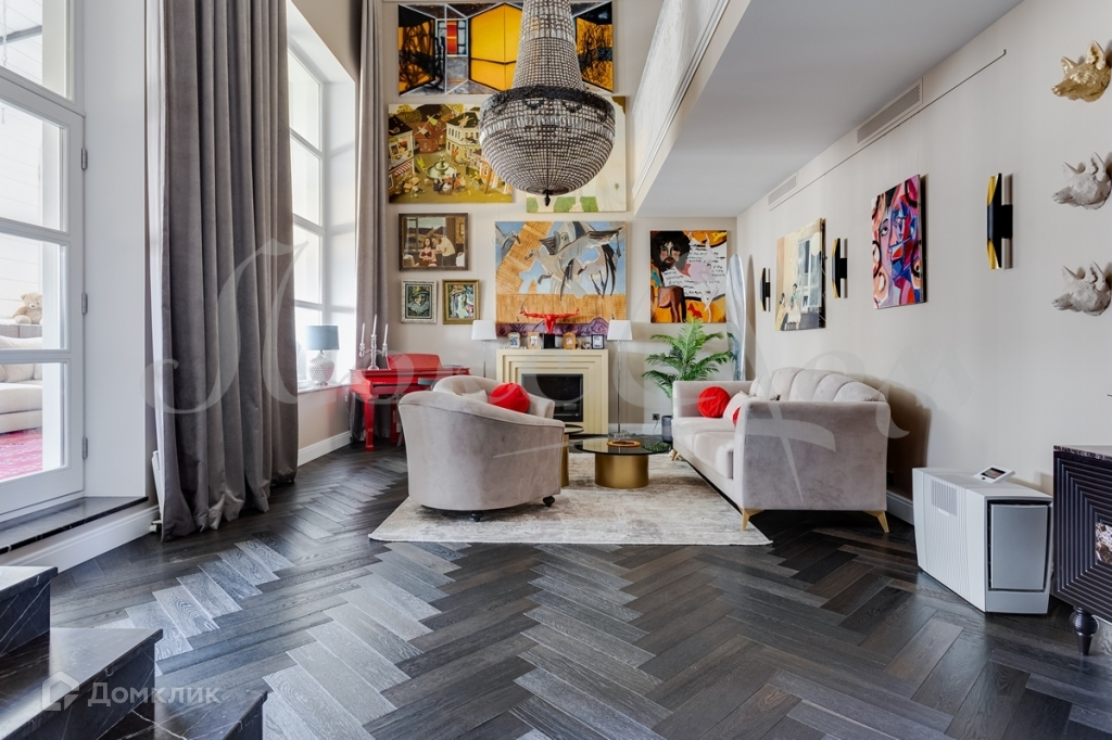 Купить 5-комнатную квартиру, 407.8 м² по адресу Москва, улица ...