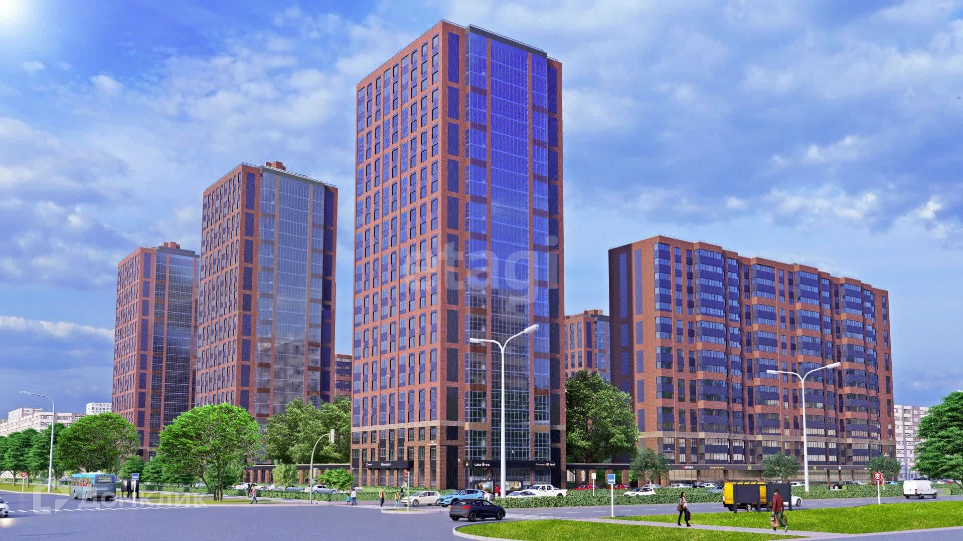 Купить 1-комнатную квартиру, 39.1 м² по адресу Ульяновск, проспект ...