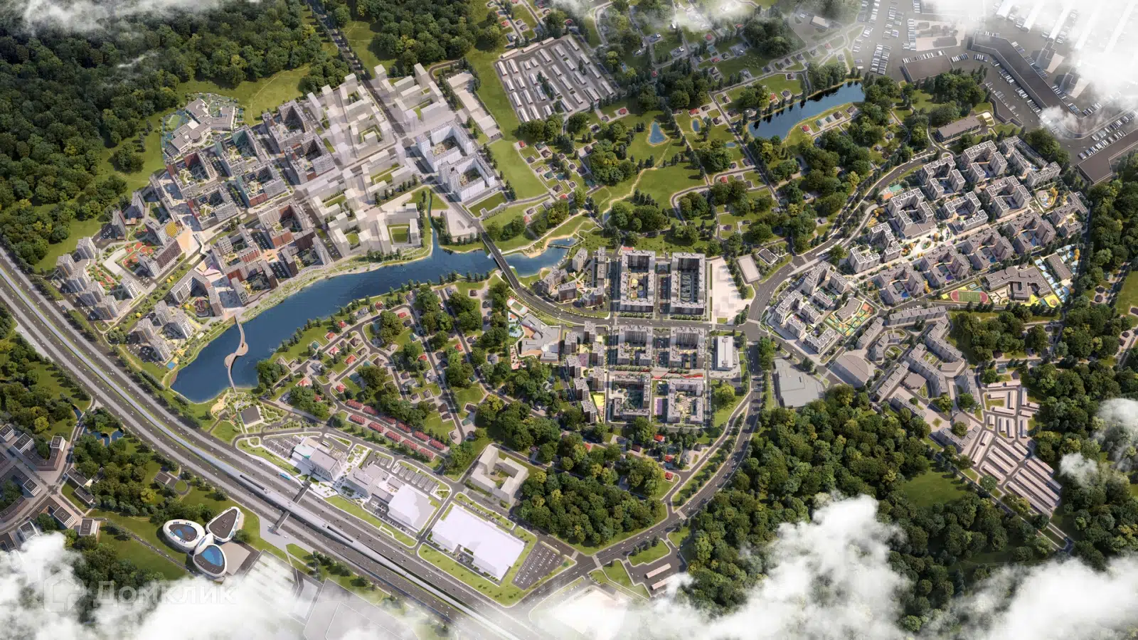 Проекту в 4 квартале Купить 1-комнатную квартиру, 37 м² в ЖК Прокшино по адресу Москва, поселение Сос