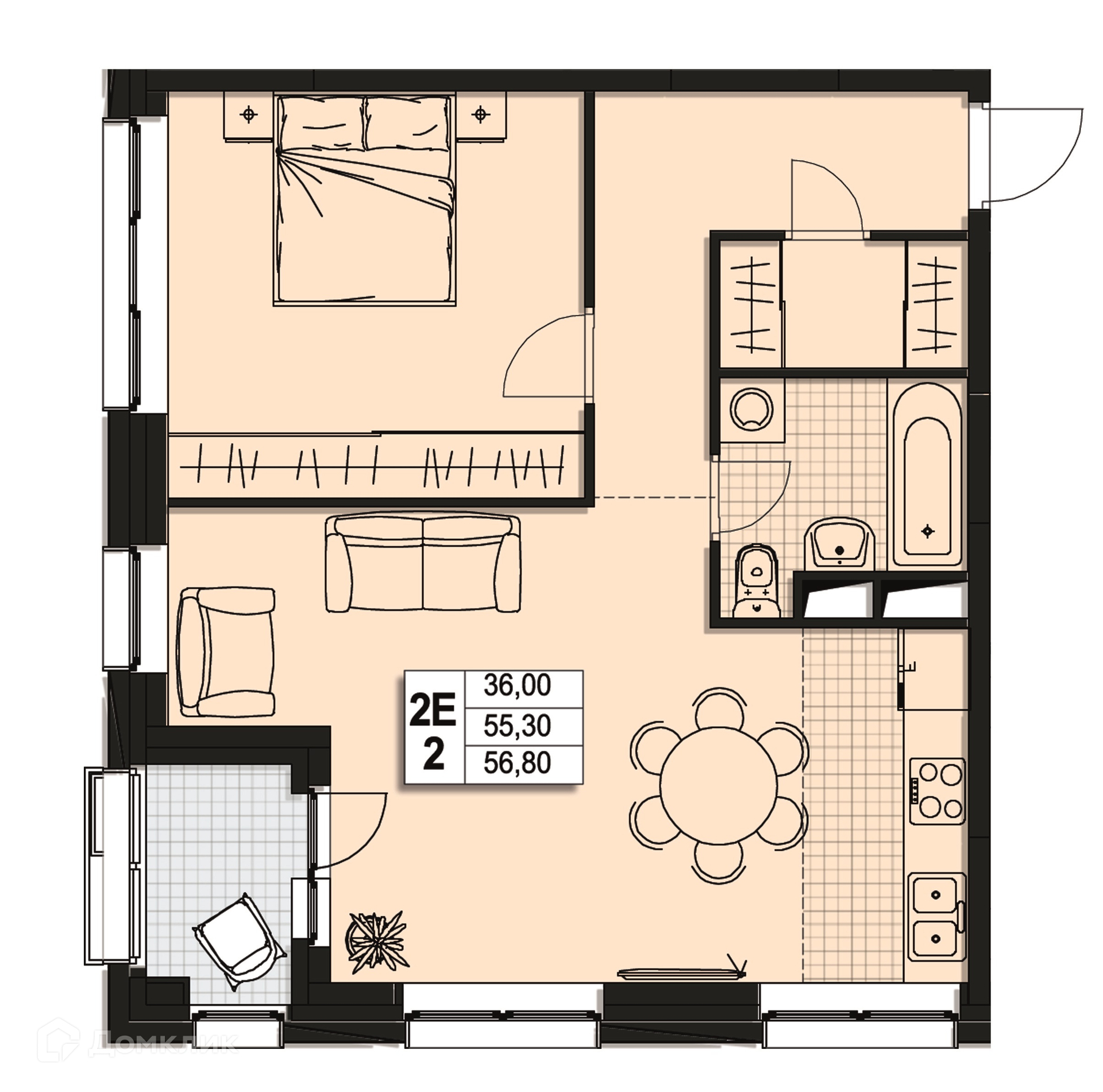 Купить 2-комнатную квартиру, 55.1 м² по адресу Московская область, Мытищи,  Новомытищинский проспект, 62к1, 10 этаж, метро Медведково за 13 320 736  руб. в Домклик — поиск, проверка, безопасная сделка с жильем в офисе  Сбербанка.