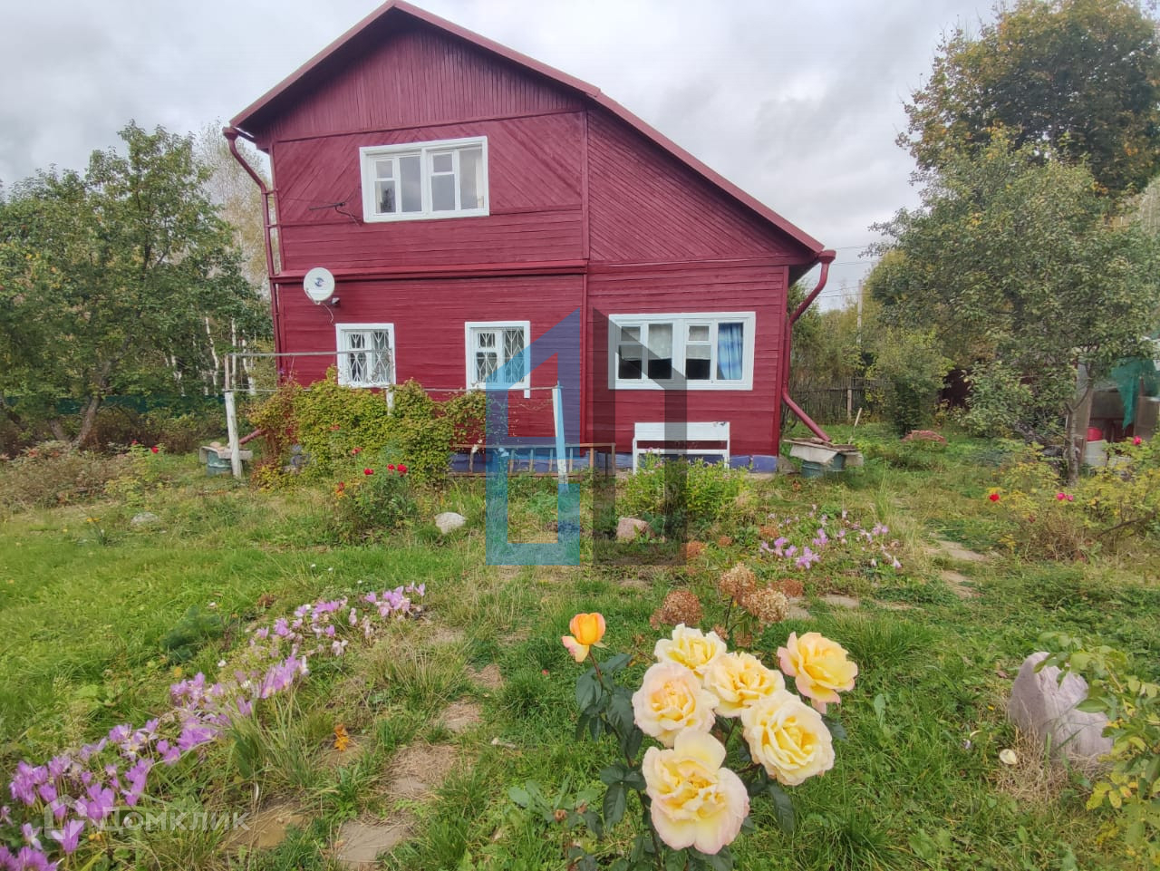 Купить дом, 82.4 м² по адресу Московская область, городской округ Клин,  деревня Залесье, 80 за 3 300 000 руб. в Домклик — поиск, проверка,  безопасная сделка с жильем в офисе Сбербанка.