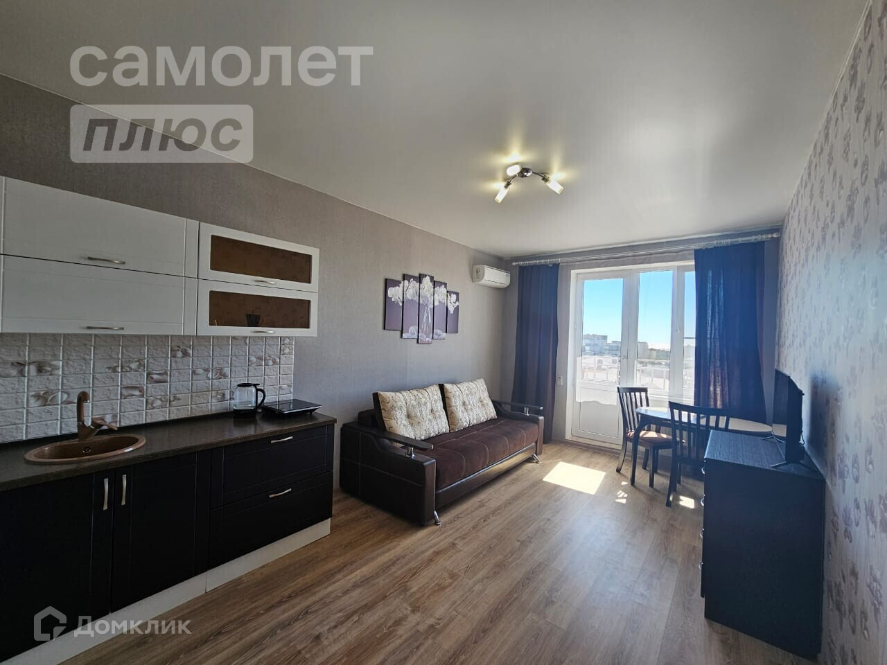 Купить студию, 27 м² по адресу Краснодарский край, Анапа, улица Лермонтова,  116, 14 этаж за 5 500 000 руб. в Домклик — поиск, проверка, безопасная  сделка с жильем в офисе Сбербанка.