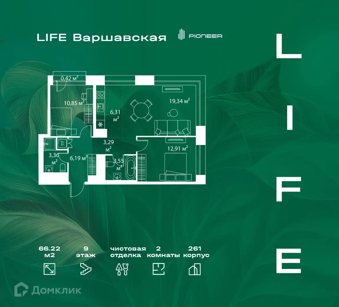 ЖК LIFE Варшавская (Лайф Варшавская) Москва от официального застройщика ГК  