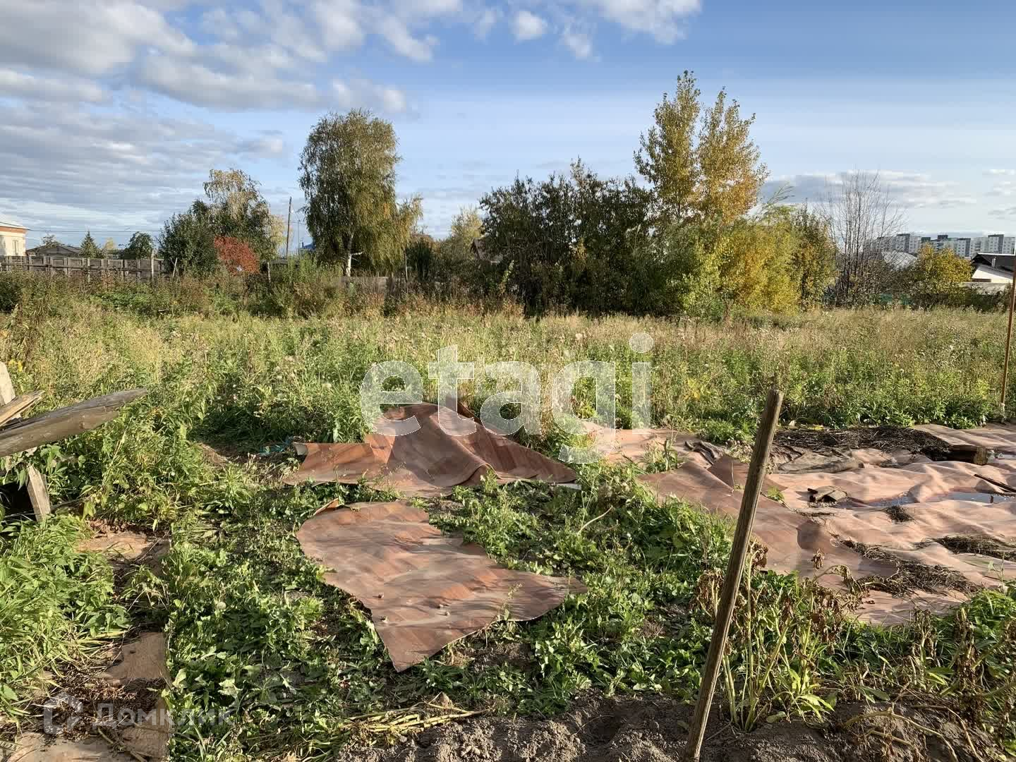 Купить участок, 7.5 сот., ИЖС по адресу Тюмень, микрорайон Парфёново, улица  Комиссаржевской за 4 500 000 руб. в Домклик — поиск, проверка, безопасная  сделка с жильем в офисе Сбербанка.