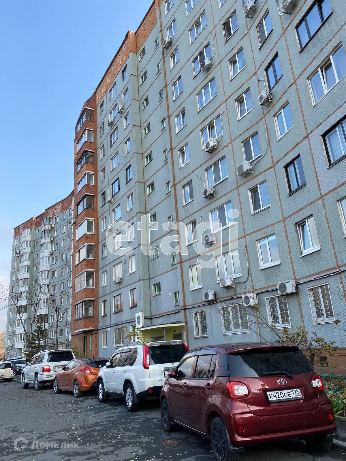 Снять 4-комнатную квартиру, 80 м² по адресу Приморский край, Владивосток, Военное  шоссе, 27, 9 этаж по цене 70 000 руб. в месяц - Домклик — поиск, проверка,  безопасная сделка с жильем в офисе Сбербанка.