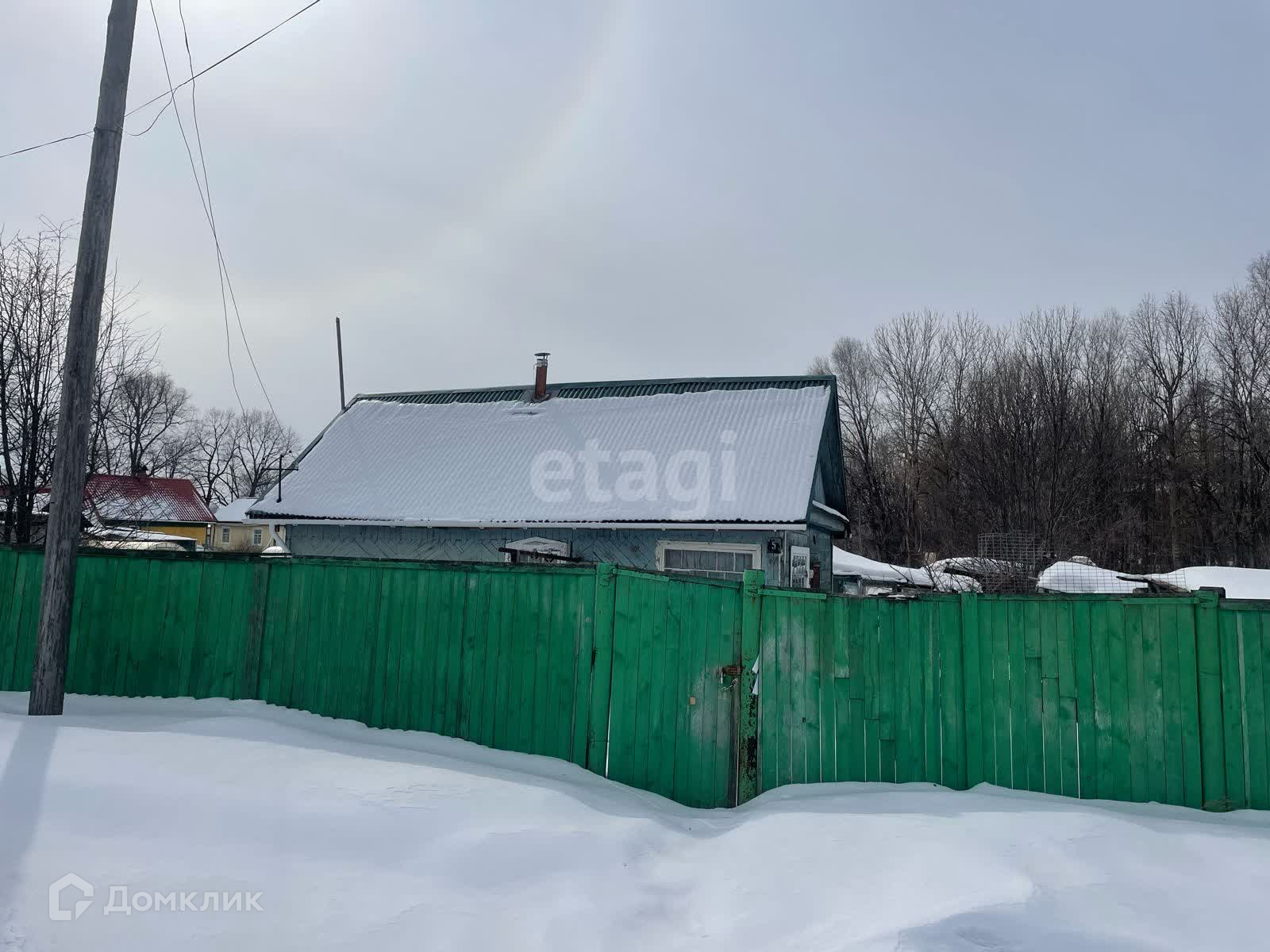 Купить дом, 24 м² по адресу Хабаровский край, район им. Лазо, рабочий  посёлок Хор, Железнодорожный переулок, 5 за 1 440 000 руб. в Домклик —  поиск, проверка, безопасная сделка с жильем в офисе Сбербанка.