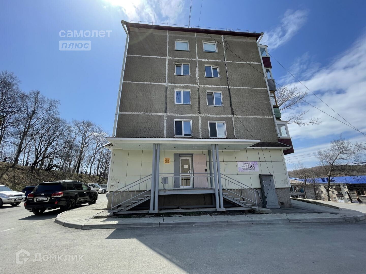 Снять помещение своб. назначения, 58 м² по адресу Сахалинская область,  Корсаков, Корсаковская улица, 36, 1 этаж по цене 75 000 руб. в месяц -  Домклик — поиск, проверка, безопасная сделка с недвижимостью в офисе  Сбербанка.