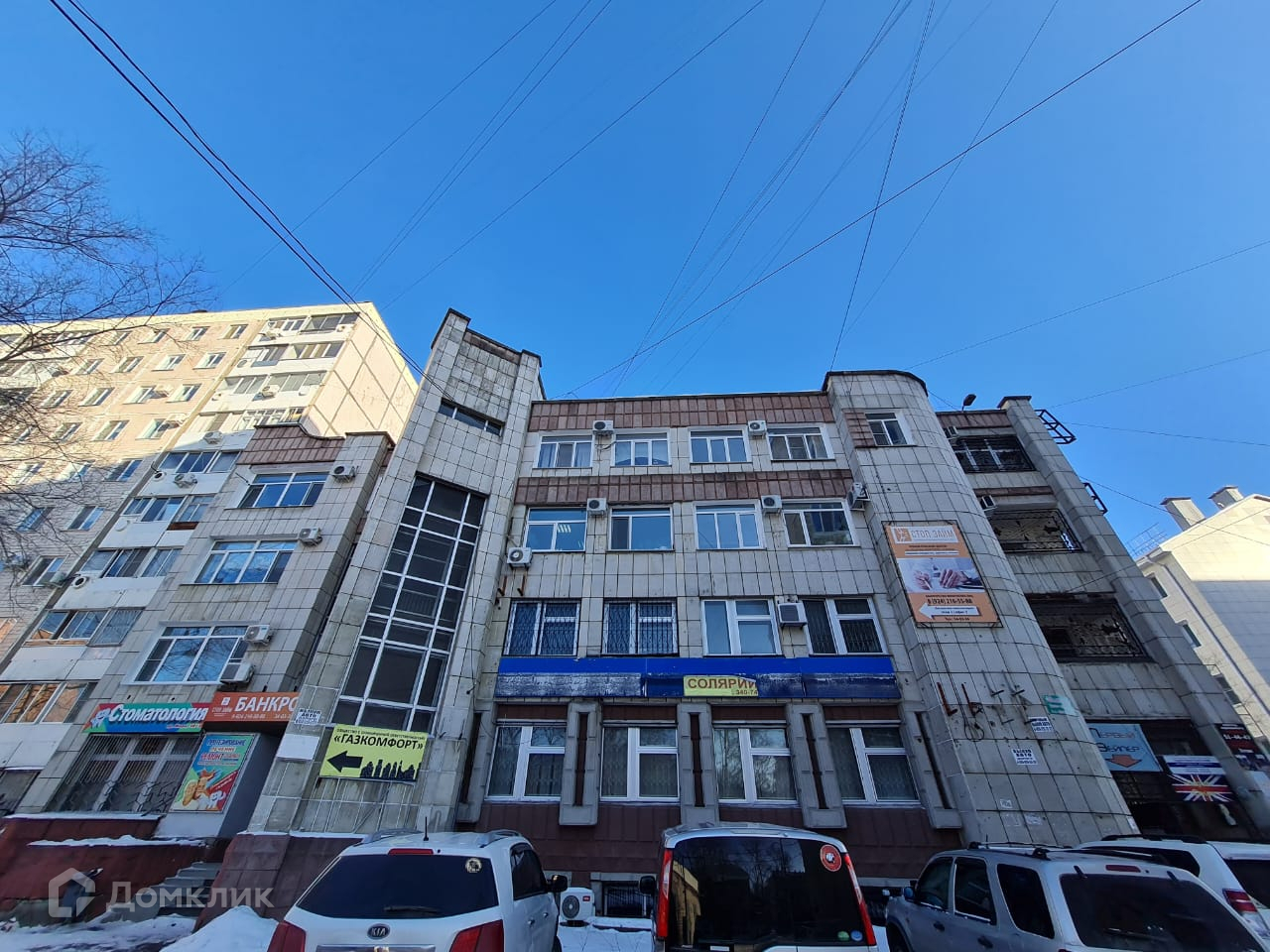 Купить офис, 274.4 м² по адресу Хабаровский край, Комсомольск-на-Амуре,  проспект Мира, 38к3, 1 этаж за 10 500 000 руб. в Домклик — поиск, проверка,  безопасная сделка с недвижимостью в офисе Сбербанка.