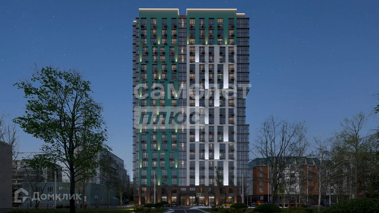 Купить 2-комнатную квартиру 62,8 м² по адресу Курск, улица Ивана Петровича Павлу