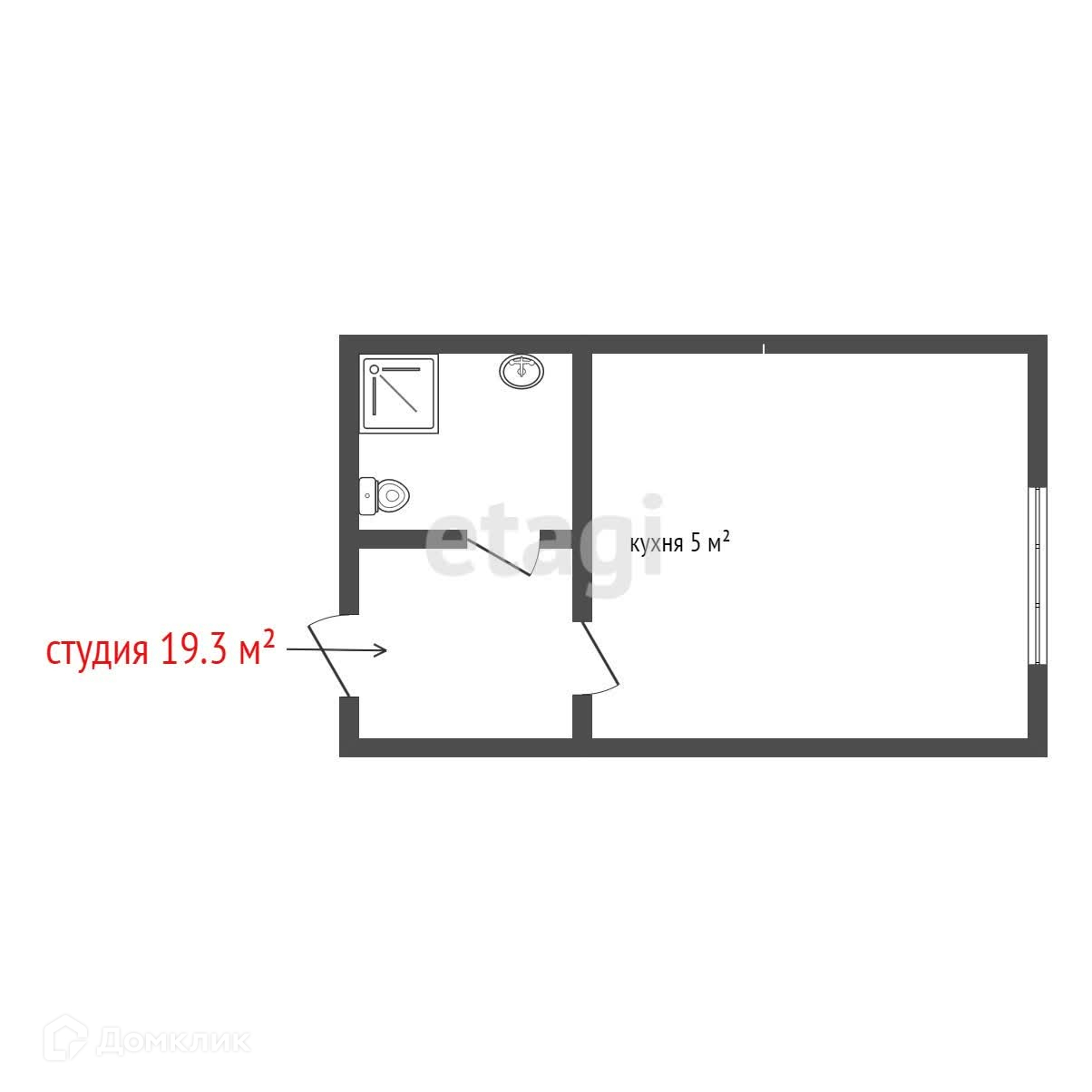 Купить студию, 19.3 м² по адресу Свердловская область, муниципальное  образование Екатеринбург, посёлок Мичуринский, Широкореченская улица, 51, 8  этаж за 2 920 000 руб. в Домклик — поиск, проверка, безопасная сделка с  жильем в офисе Сбербанка.