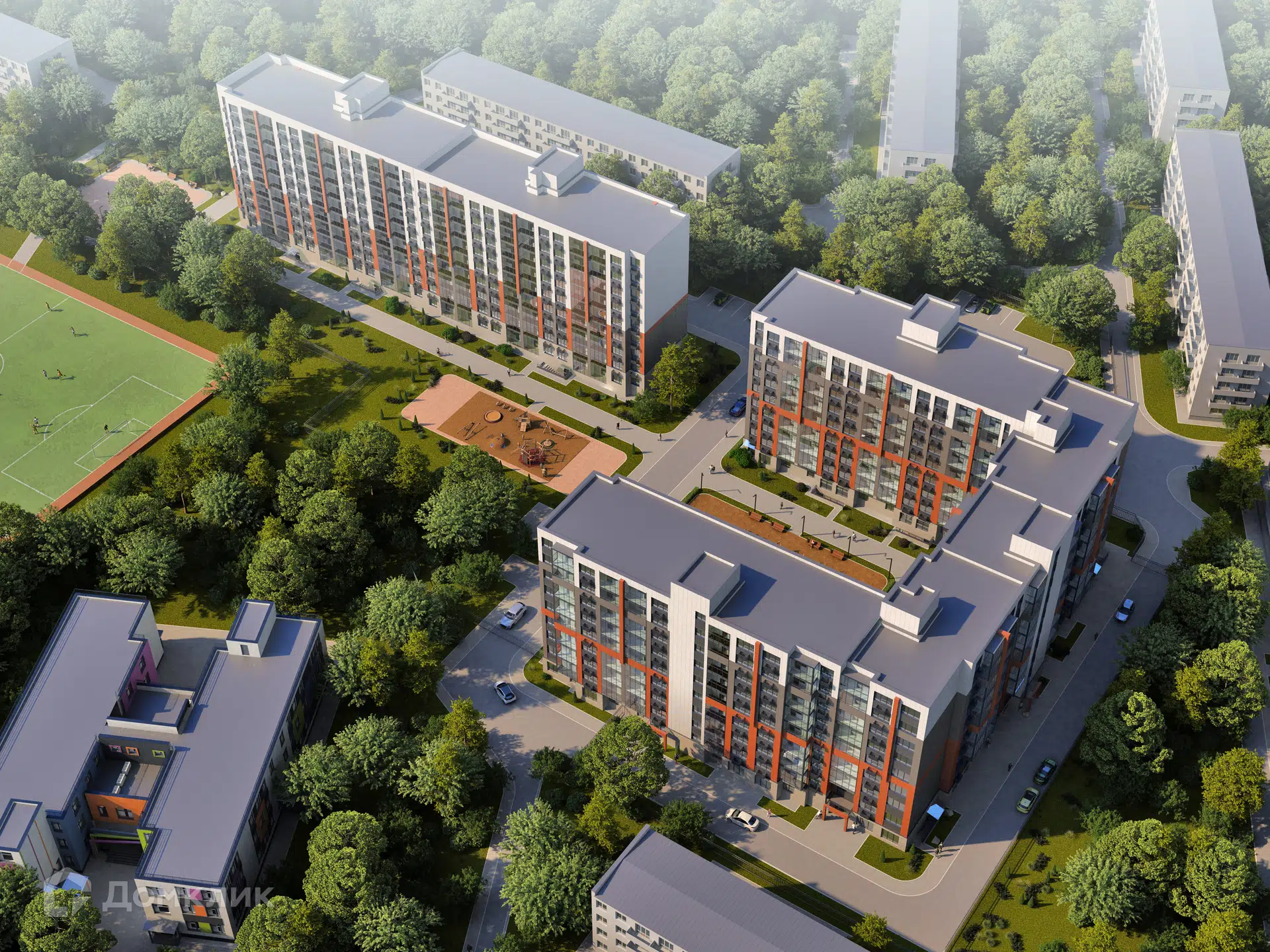 Фото ЖК по бульвару Богдана Хмельницкого