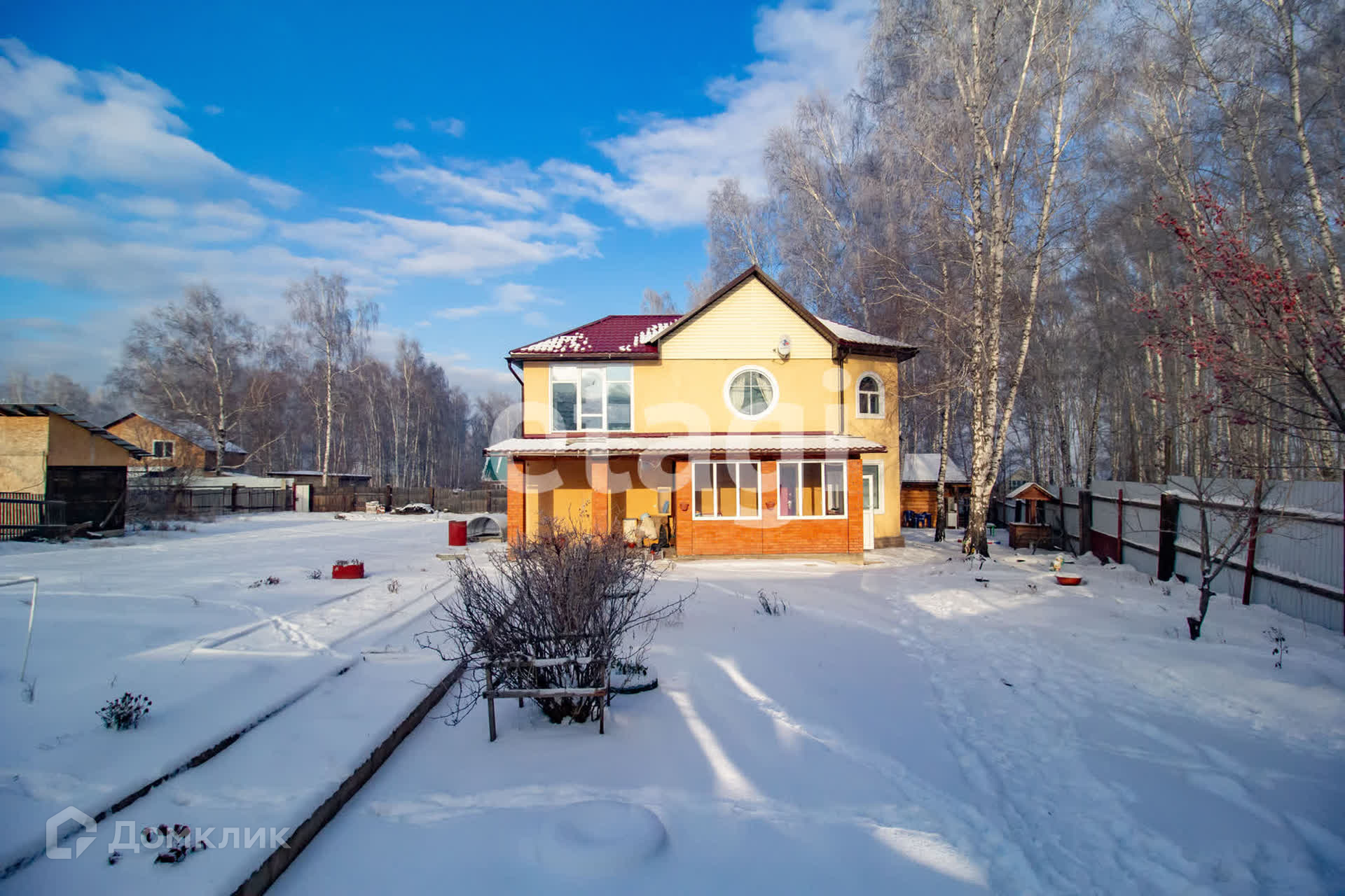 Купить дом, 135.4 м² по адресу Красноярский край, Емельяновский район,  Элитовский сельсовет, деревня Бугачево за 9 000 000 руб. в Домклик — поиск,  проверка, безопасная сделка с жильем в офисе Сбербанка.