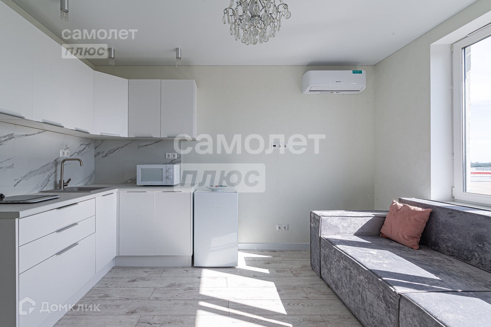 Купить студию, 21.4 м² по адресу Московская область, городской округ Люберцы,  рабочий посёлок Томилино, микрорайон Птицефабрика, 35к1, 8 этаж за 5 200  000 руб. в Домклик — поиск, проверка, безопасная сделка с жильем в офисе  Сбербанка.