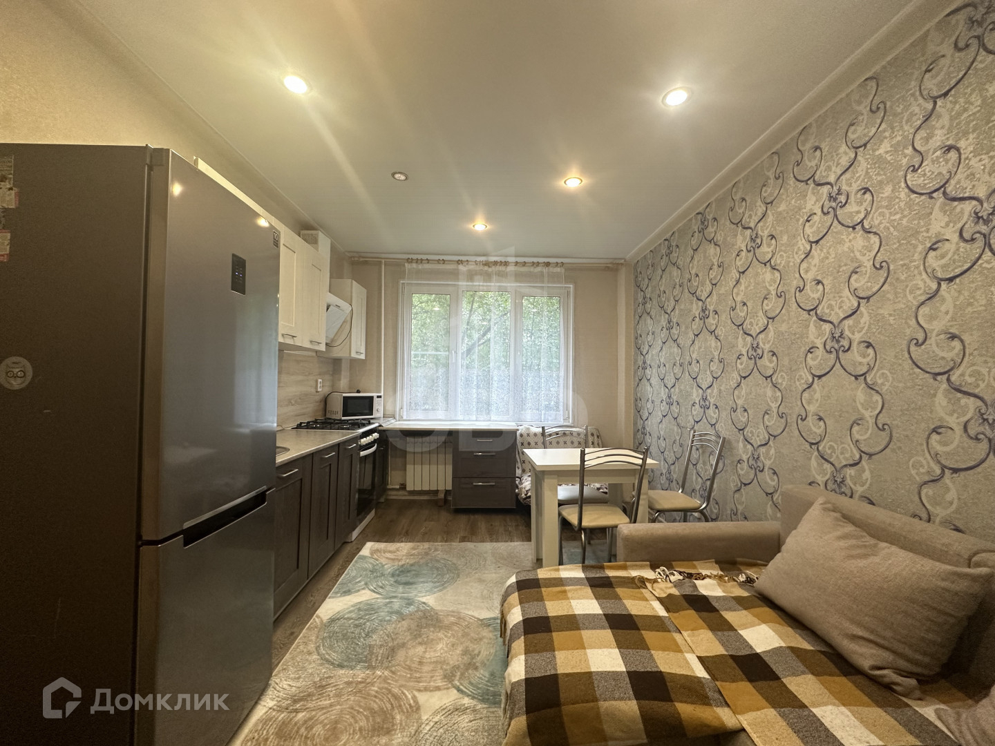 Снять 2-комнатную квартиру, 46.1 м² по адресу Санкт-Петербург, улица  Бабушкина, 98, 1 этаж, метро Пролетарская по цене 45 000 руб. в месяц -  Домклик — поиск, проверка, безопасная сделка с жильем в офисе Сбербанка.