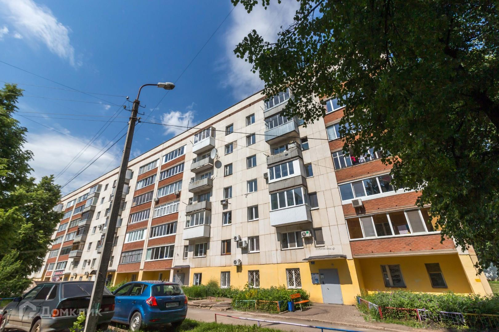 Купить 2-комнатную квартиру, 52.3 м² по адресу Республика Башкортостан, Уфа,  улица Шафиева, 24/1, 5 этаж за 4 850 000 руб. в Домклик — поиск, проверка,  безопасная сделка с жильем в офисе Сбербанка.