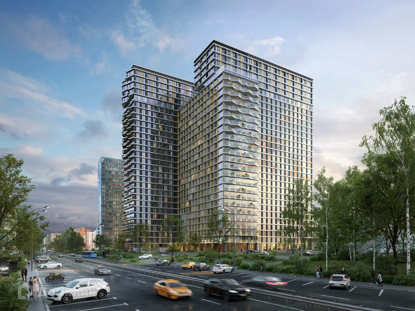 Планировка 2-комнатной квартиры 57.7 м² в ЖК NAMETKIN TOWER (Наметкин ...