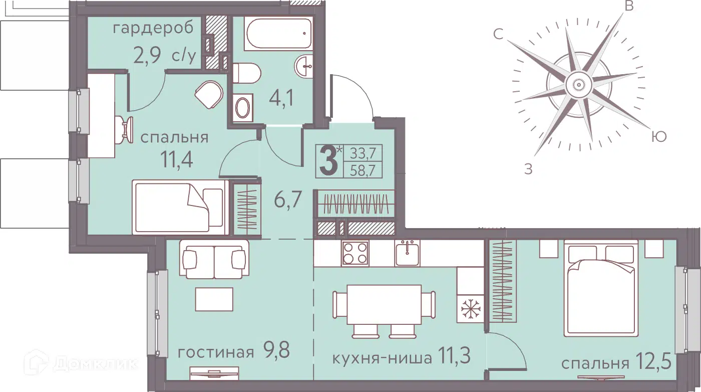 ЖК Теплые кварталы Погода Пермский край от официального застройщика  Девелопмент-Юг: цены и планировки квартир, ход строительства, срок сдачи,  отзывы покупателей, ипотека, акции и скидки — Домклик