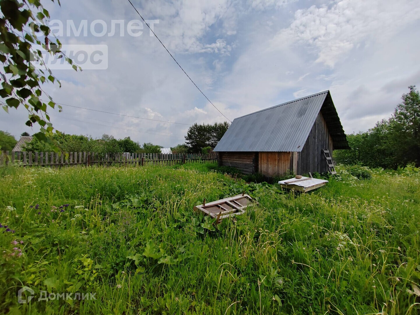 Купить участок, 5.71 сот., Садовый по адресу Вологодская область,  Грязовецкий муниципальный округ, деревня Слобода (сельское поселение  Перцевское) за 680 000 руб. в Домклик — поиск, проверка, безопасная сделка  с жильем в офисе Сбербанка.