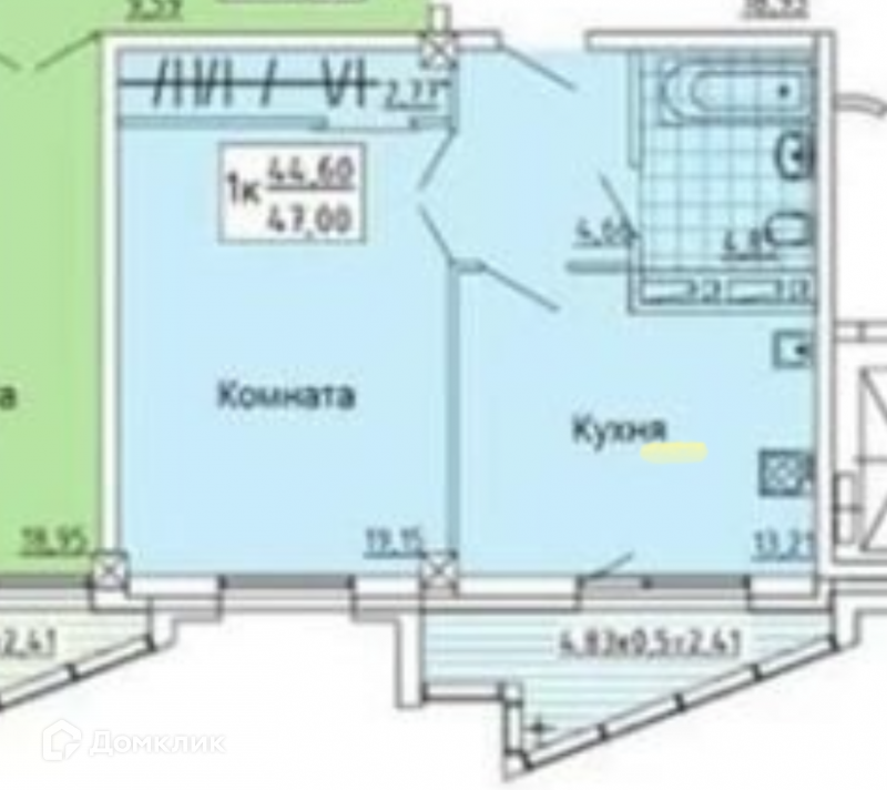 1 комнатные квартиры в перми закамск. Кировоградская 68а.
