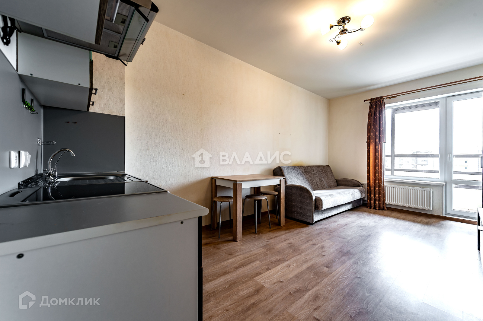 Купить студию, 23.2 м² по адресу Санкт-Петербург, проспект Ветеранов,  169к3, 11 этаж за 4 185 000 руб. в Домклик — поиск, проверка, безопасная  сделка с жильем в офисе Сбербанка.