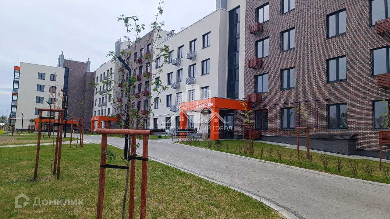 Купить 1-комнатную квартиру, 28 м² по адресу Белгородская область,  Яковлевский городской округ, Строитель, Аллейная улица, 4, 4 этаж за 2 600  000 руб. в Домклик — поиск, проверка, безопасная сделка с жильем в офисе  Сбербанка.