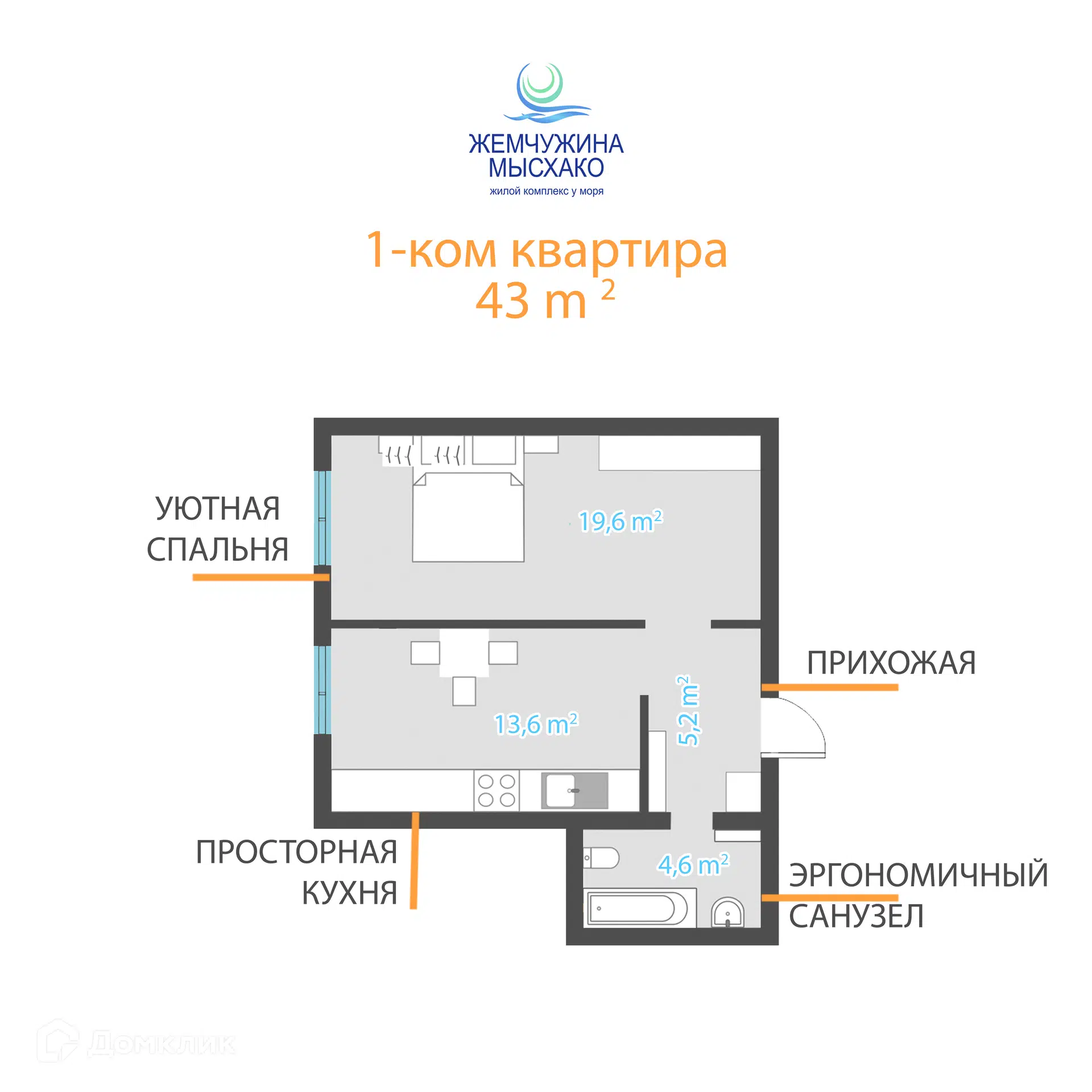 ЖК Жемчужина Мысхако Краснодарский край от официального застройщика ООО СЗ  