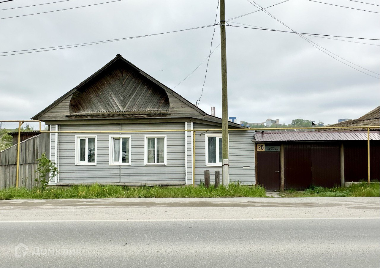 Купить дом, 41.7 м² по адресу Свердловская область, Сухой Лог, улица  Ленина, 26 за 1 900 000 руб. в Домклик — поиск, проверка, безопасная сделка  с жильем в офисе Сбербанка.