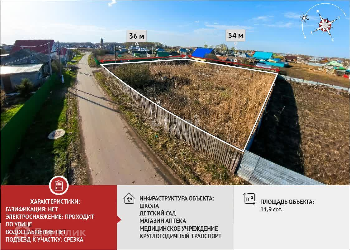 Купить Участок В Акиярах Больших