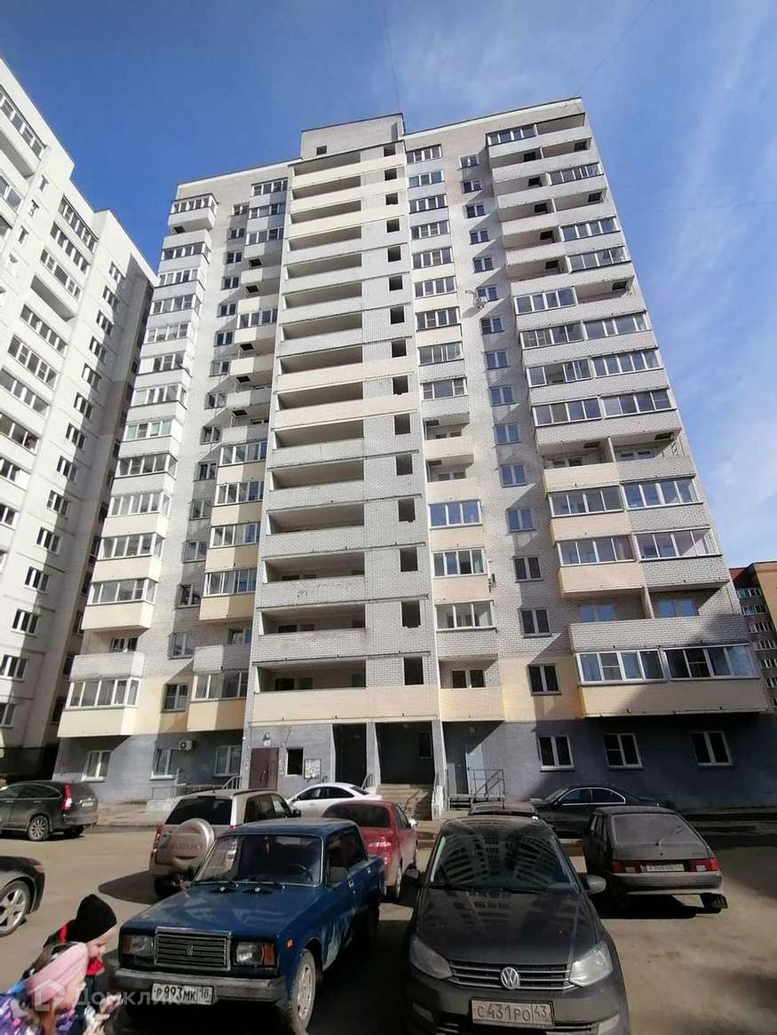 Купить 1-комнатную квартиру, 40.7 м² по адресу Киров, улица Сурикова ...