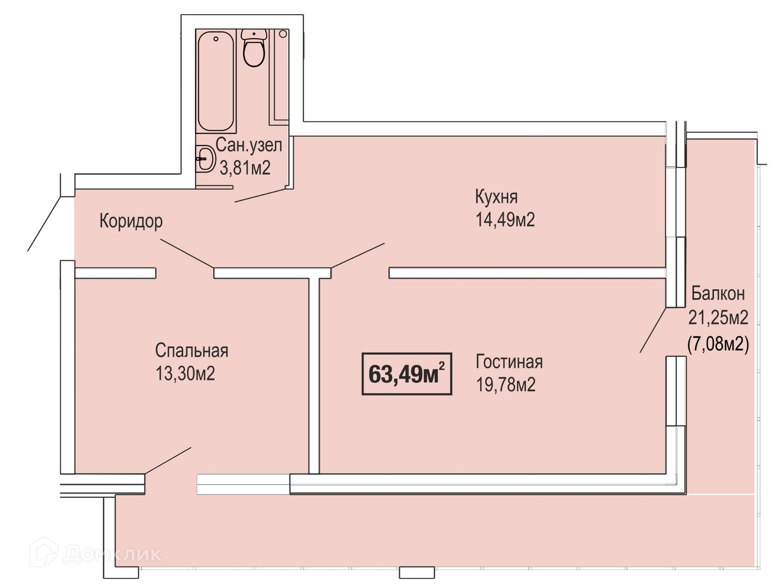 Купить 3-комнатную квартиру, 63.49 м² по адресу Хабаровск, улица Уборевича,  78А, 4 этаж за 12 050 000 руб. в Домклик — поиск, проверка, безопасная  сделка с жильем в офисе Сбербанка.