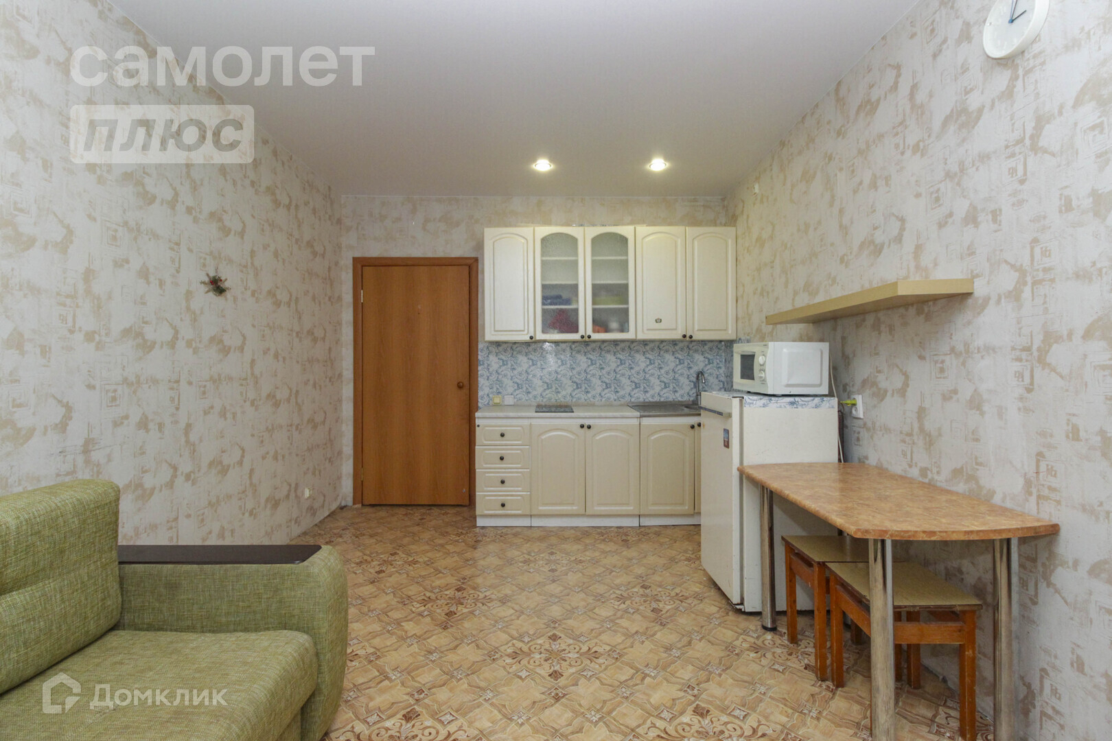 Купить студию, 24.2 м² по адресу Омск, микрорайон Солнечный, улица Комкова,  8, 7 этаж за 2 700 000 руб. в Домклик — поиск, проверка, безопасная сделка  с жильем в офисе Сбербанка.