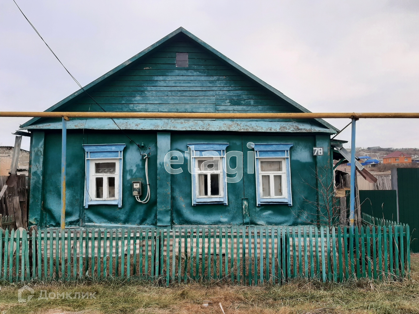 Купить дом, 42.4 м² по адресу Белгородская область, Красногвардейский  район, Бирюч, Октябрьская улица, 25 за 340 000 руб. в Домклик — поиск,  проверка, безопасная сделка с жильем в офисе Сбербанка.