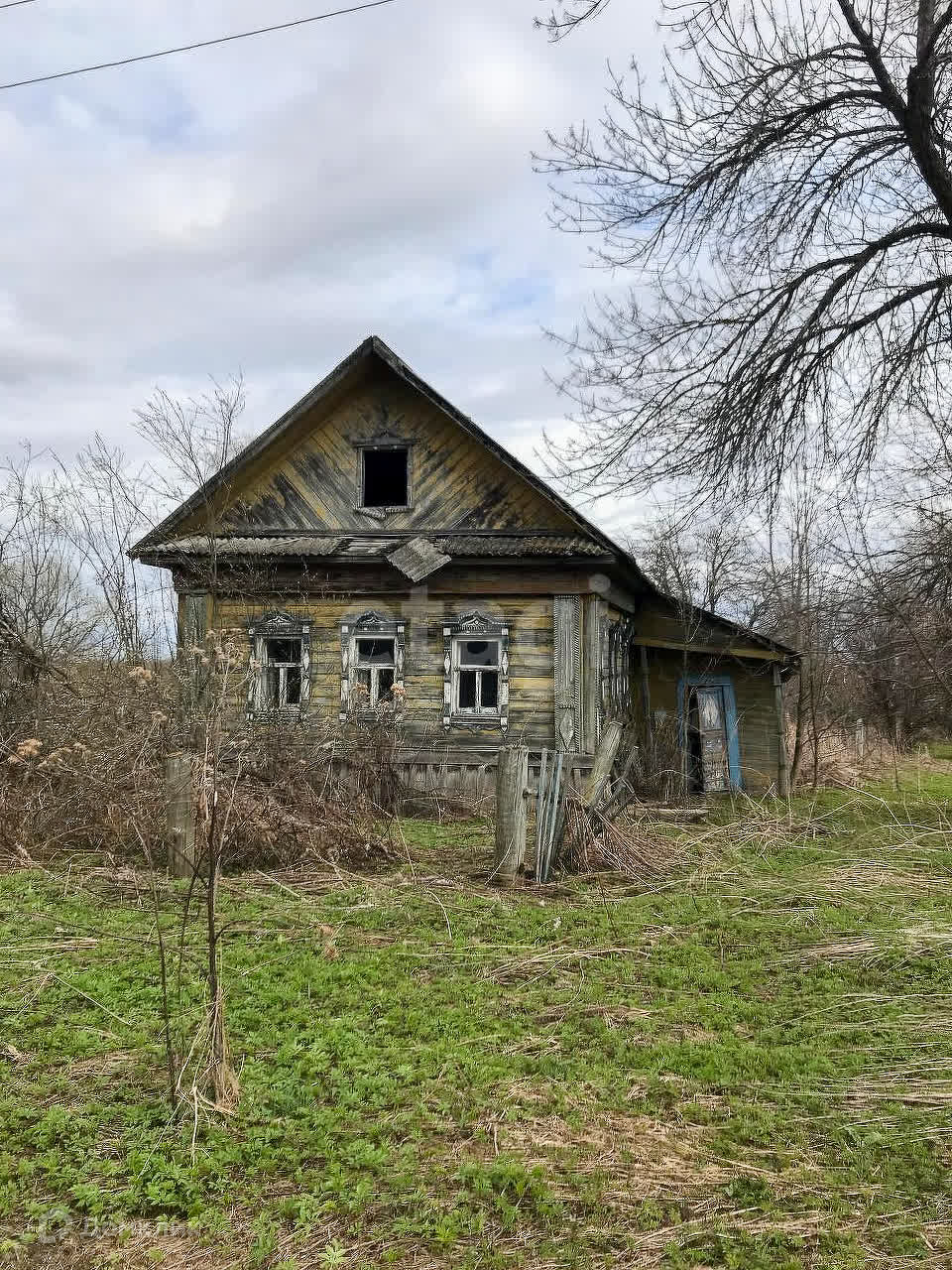 Купить дом, 37 м² по адресу Ярославская область, Некоузский район,  Веретейское сельское поселение, деревня Марьино за 450 000 руб. в Домклик —  поиск, проверка, безопасная сделка с жильем в офисе Сбербанка.