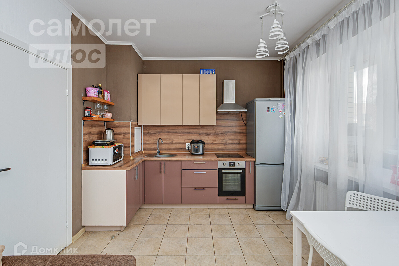 Купить 2-комнатную квартиру, 43.4 м² по адресу Московская область, Люберцы,  микрорайон Зенино ЖК Самолёт, улица Камова, 7к2, 16 этаж, метро Некрасовка  за 8 100 000 руб. в Домклик — поиск, проверка, безопасная