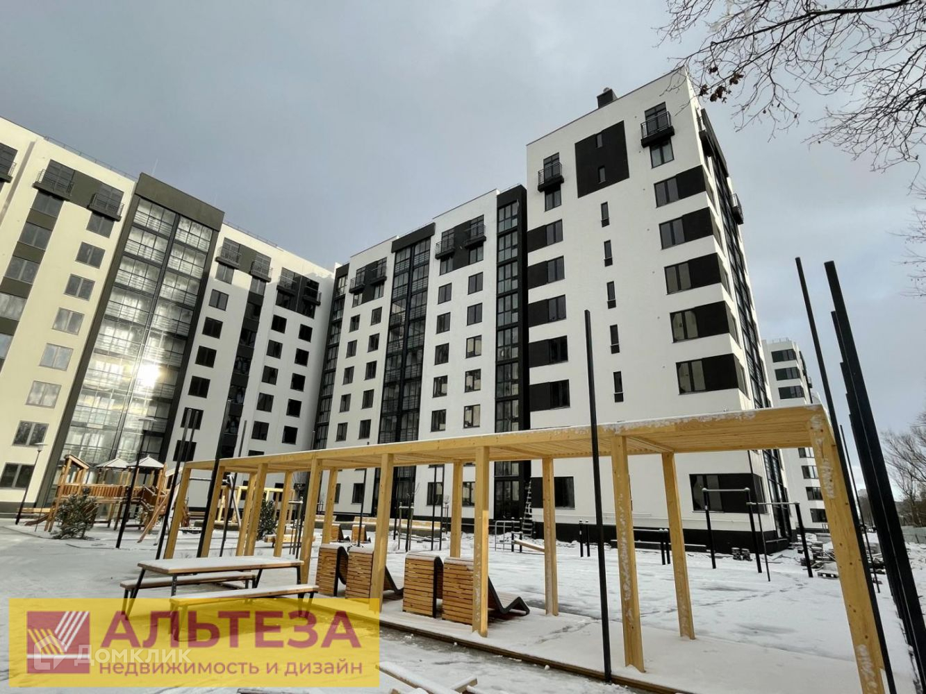 Купить 1-комнатную квартиру, 39.3 м² по адресу Калининград,  Интернациональная улица, 14, 9 этаж за 4 290 000 руб. в Домклик — поиск,  проверка, безопасная сделка с жильем в офисе Сбербанка.