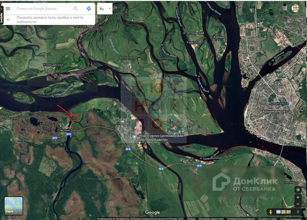 Карта лайский док архангельская область